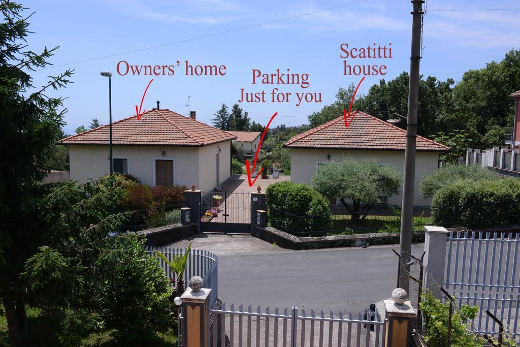 Вилла Scatitti House Цафферана-Этнея Экстерьер фото